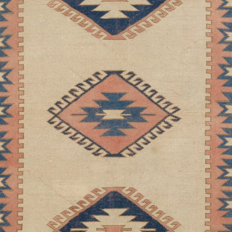 Alfombra Vintage Turca Anudada a Mano - 122 cm x 198 cm - K0089817