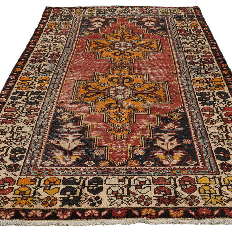El Dokuma Vintage Hali - 136 cm x 240 cm - K0089818