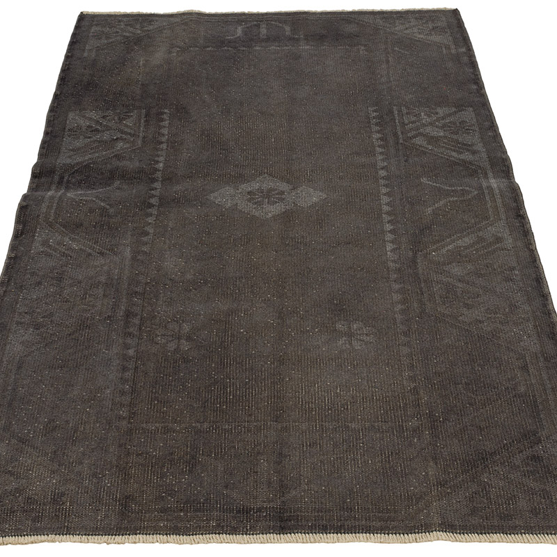 Alfombra Turca Vintage Sobre-teñida - 80 cm x 140 cm - K0089821
