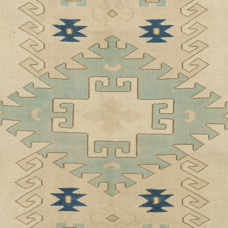 Vintage Turkish Hand-Knotted Rug - 5' 7" x 6' 8" (67" x 80") - K0089822