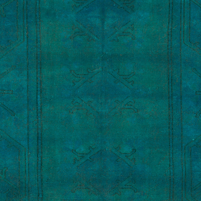 Alfombra Turca Vintage Sobre-teñida - 200 cm x 292 cm - K0089823