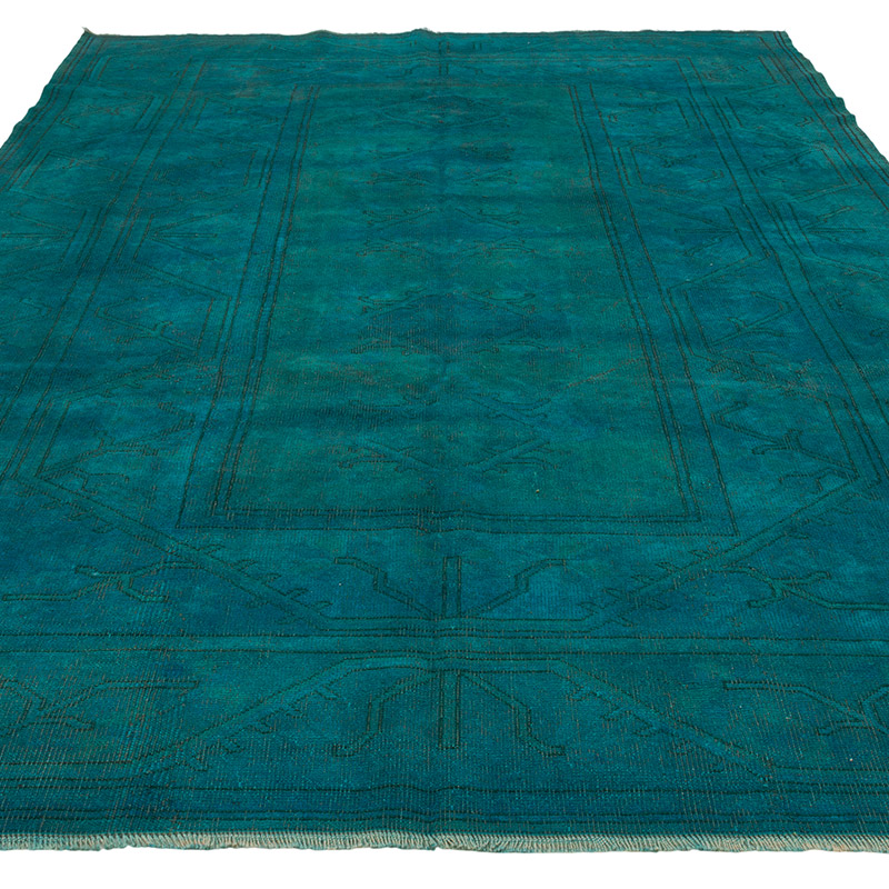 Alfombra Turca Vintage Sobre-teñida - 200 cm x 292 cm - K0089823