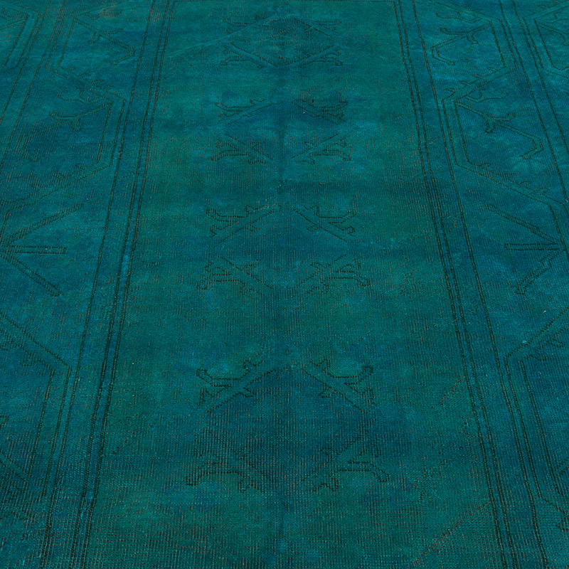 Alfombra Turca Vintage Sobre-teñida - 200 cm x 292 cm - K0089823