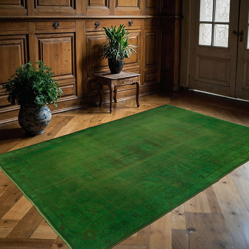 Boyali El Dokuma Vintage Hali - 164 cm x 247 cm - K0089829