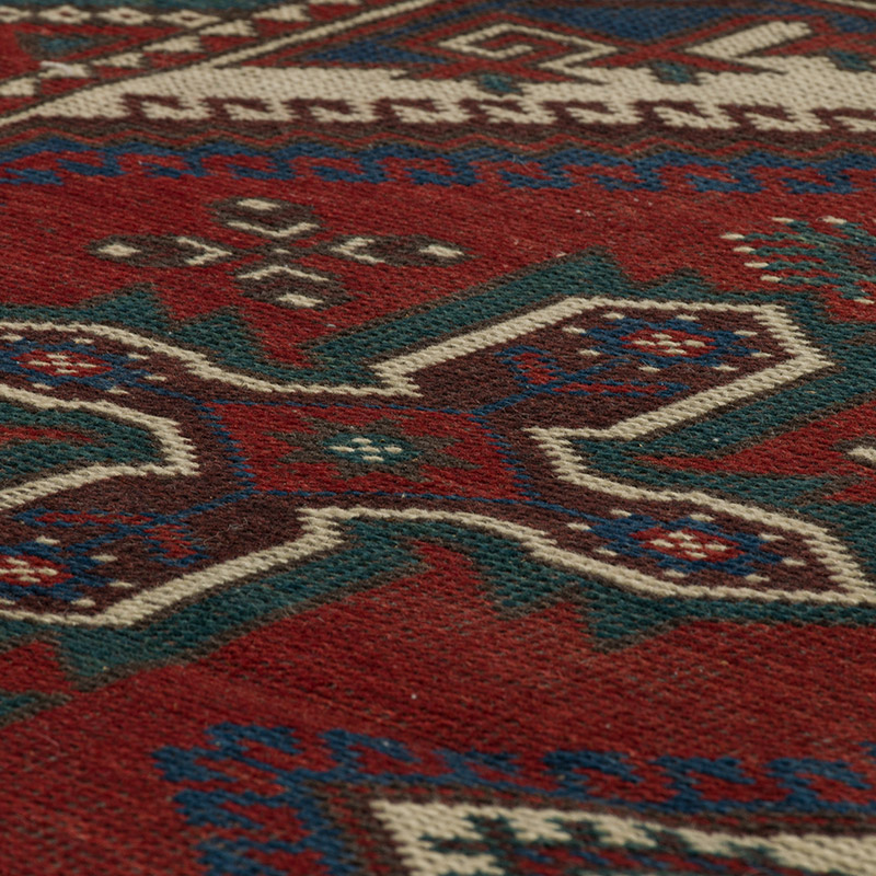 Alfombra Vintage Turca Anudada a Mano - 73 cm x 110 cm - K0089836