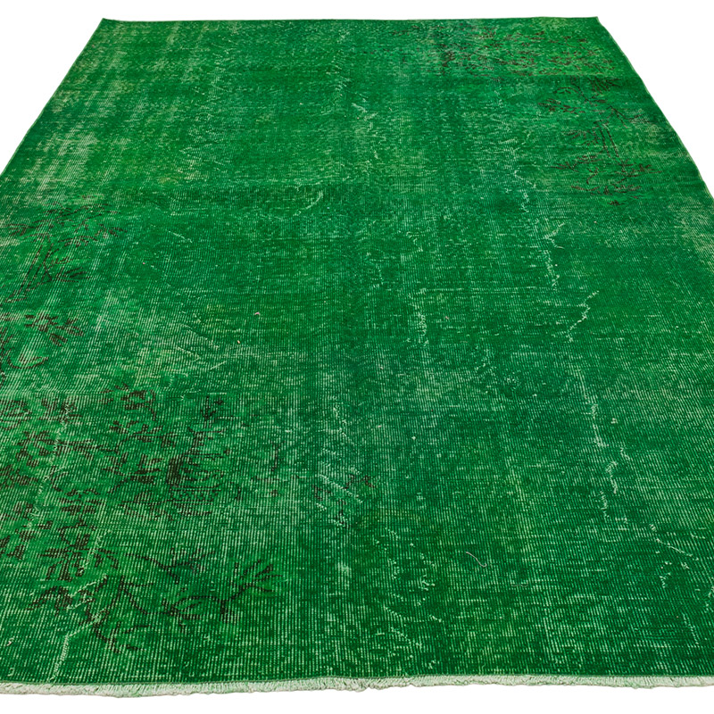 Alfombra Turca Vintage Sobre-teñida - 160 cm x 254 cm - K0089840