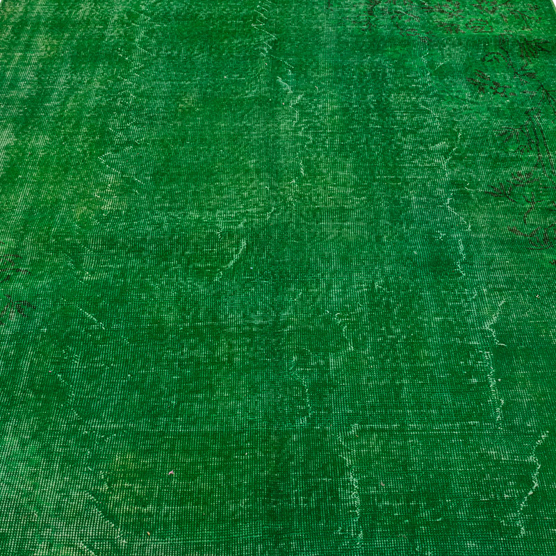 Alfombra Turca Vintage Sobre-teñida - 160 cm x 254 cm - K0089840