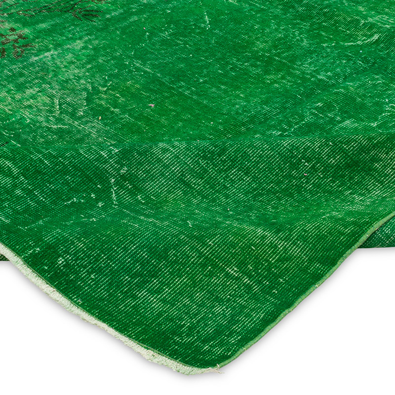 Alfombra Turca Vintage Sobre-teñida - 160 cm x 254 cm - K0089840