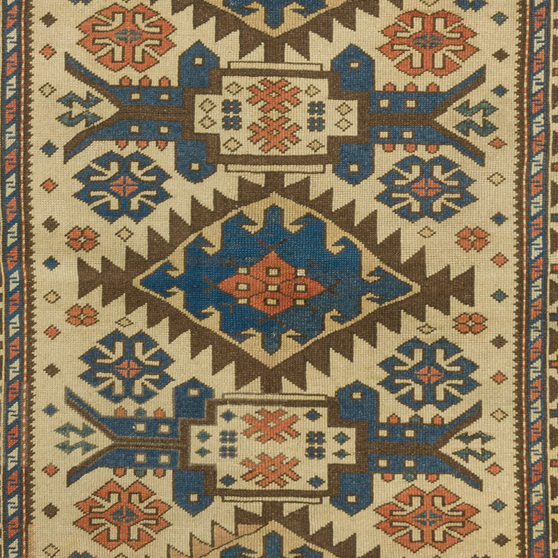 Alfombra Vintage Turca Anudada a Mano - 98 cm x 161 cm - K0089841