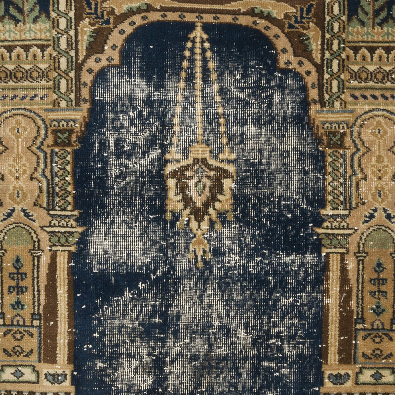 El Dokuma Vintage Hali - 100 cm x 130 cm - K0089846