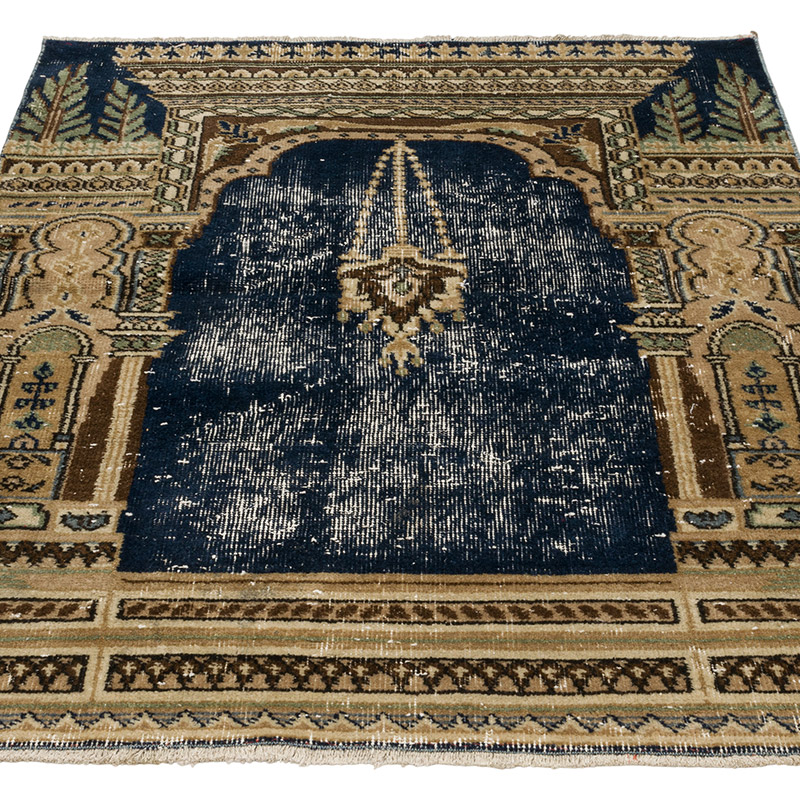 El Dokuma Vintage Hali - 100 cm x 130 cm - K0089846