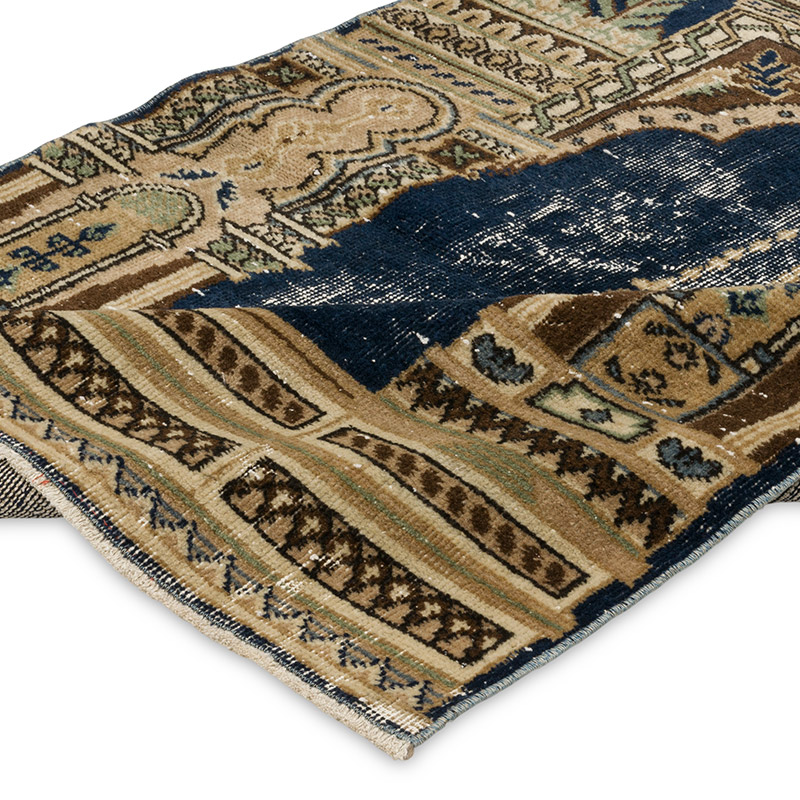 El Dokuma Vintage Hali - 100 cm x 130 cm - K0089846