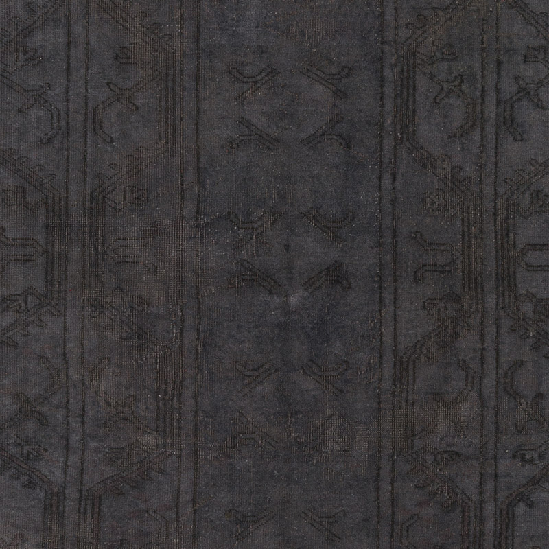 Alfombra Turca Vintage Sobre-teñida - 117 cm x 206 cm - K0089847
