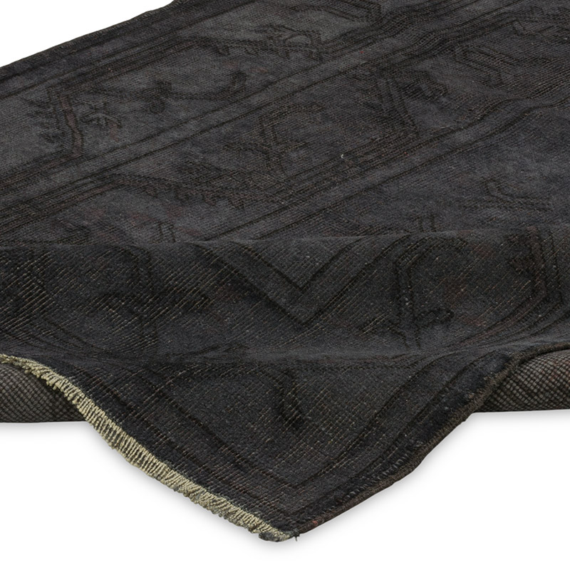Alfombra Turca Vintage Sobre-teñida - 117 cm x 206 cm - K0089847