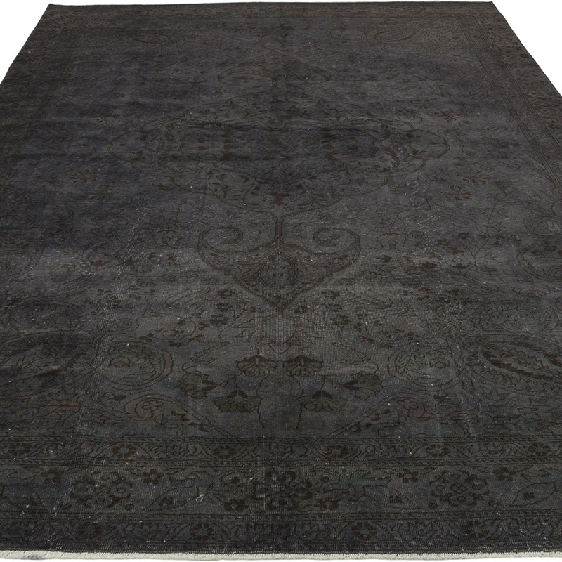 Alfombra Turca Vintage Sobre-teñida - 117 cm x 206 cm - K0089847