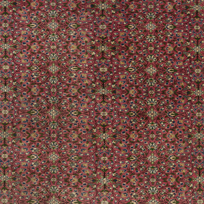 Alfombra Vintage Turca Anudada a Mano - 208 cm x 300 cm - K0089851