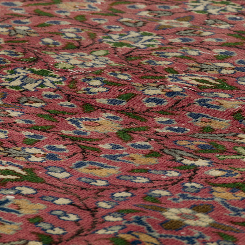 Alfombra Vintage Turca Anudada a Mano - 208 cm x 300 cm - K0089851