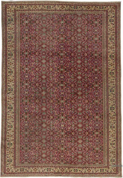 El Dokuma Vintage Halı - 208 cm x 300 cm