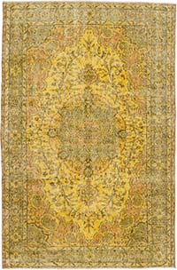 Boyali El Dokuma Vintage Hali - 165 cm x 260 cm