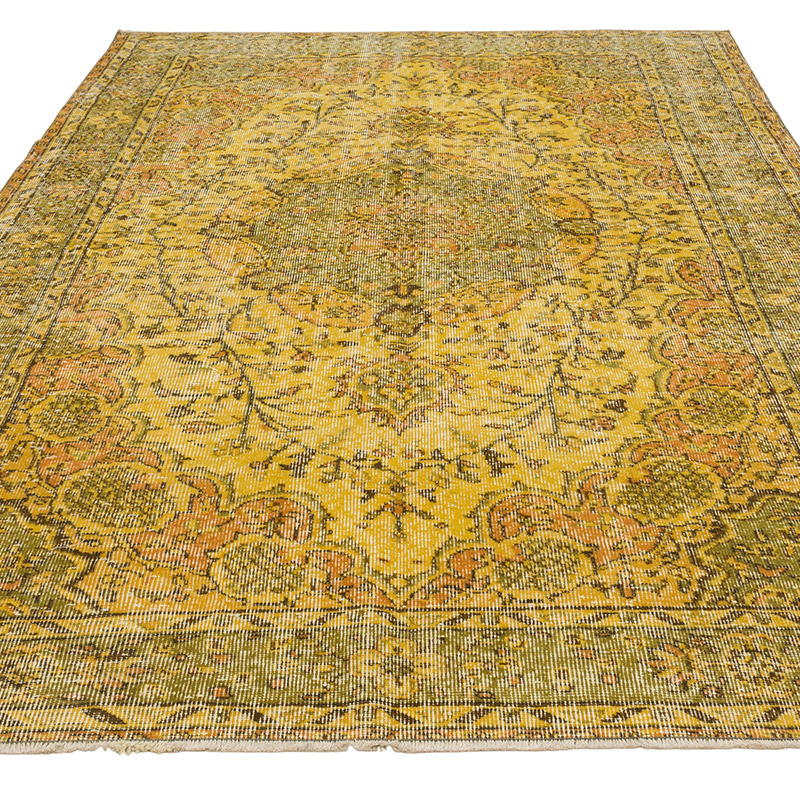 Boyali El Dokuma Vintage Hali - 165 cm x 260 cm - K0089854