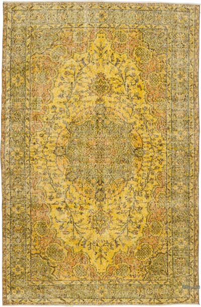 Boyali El Dokuma Vintage Hali - 165 cm x 260 cm