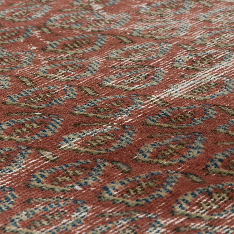 Vintage Turkish Hand-Knotted Rug - 3' 7" x 7' 8" (43" x 92") - K0089856