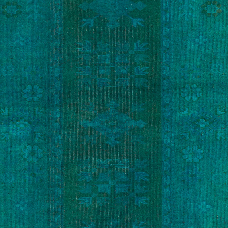 Alfombra Turca Vintage Sobre-teñida - 87 cm x 277 cm - K0089857