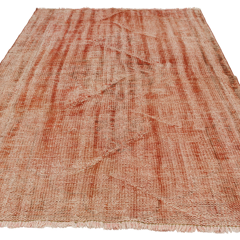 Alfombra Turca Vintage Sobre-teñida - 130 cm x 210 cm - K0089858