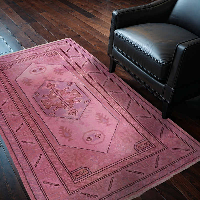 Boyali El Dokuma Vintage Hali - 128 cm x 186 cm - K0089859