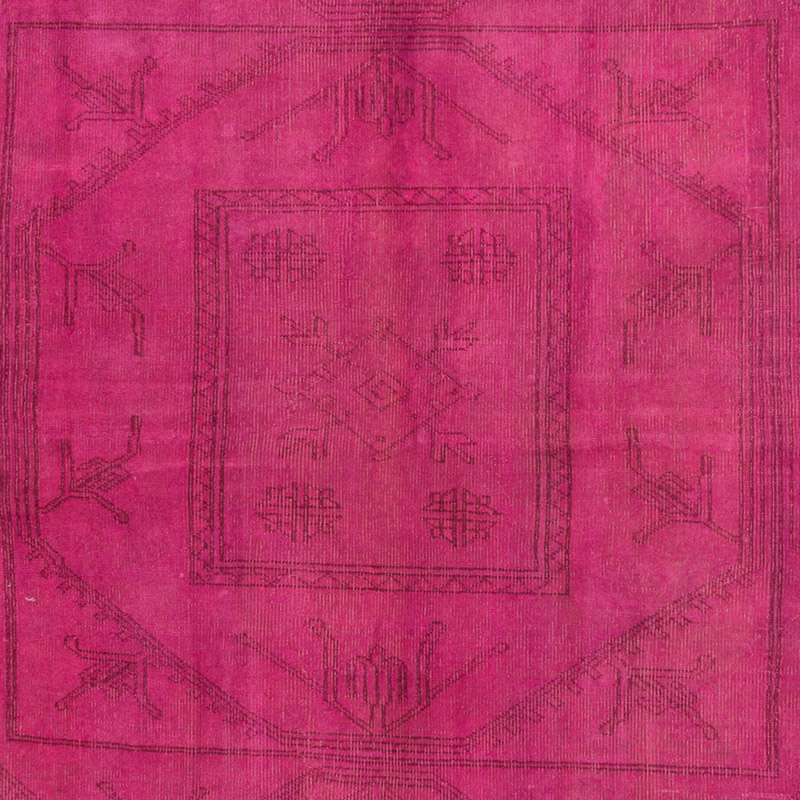Boyali El Dokuma Vintage Hali - 208 cm x 195 cm - K0089860