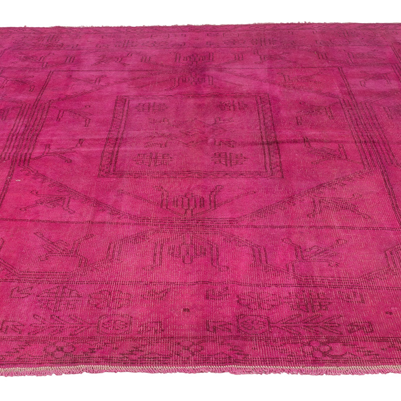 Boyali El Dokuma Vintage Hali - 208 cm x 195 cm - K0089860