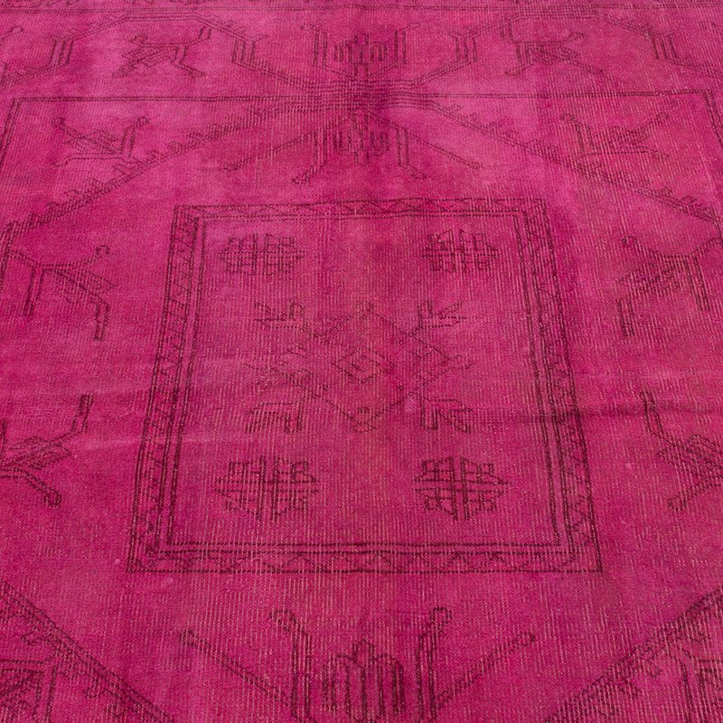 Boyali El Dokuma Vintage Hali - 208 cm x 195 cm - K0089860