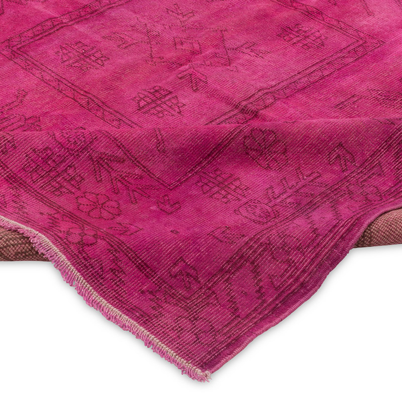Boyali El Dokuma Vintage Hali - 208 cm x 195 cm - K0089860