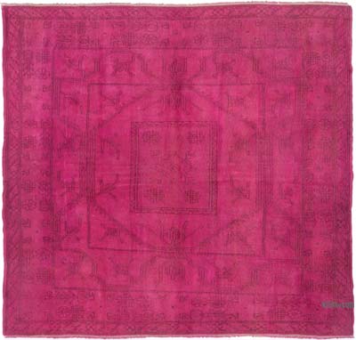 Boyali El Dokuma Vintage Hali - 208 cm x 195 cm