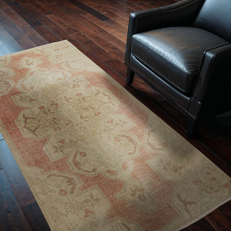 El Dokuma Vintage Hali - 114 cm x 200 cm - K0089862