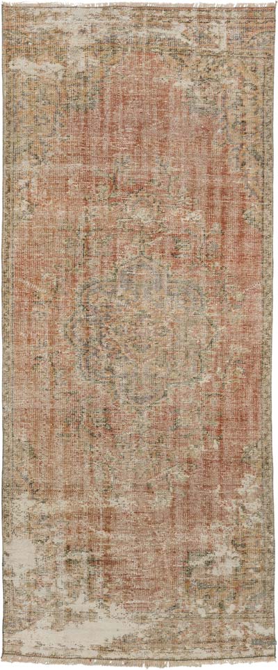 El Dokuma Vintage Halı - 111 cm x 263 cm