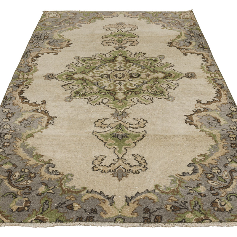 Vintage Turkish Hand-Knotted Rug - 3' 8" x 6' 9" (44" x 81") - K0089872
