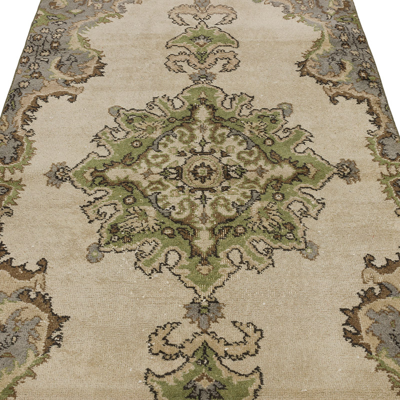 Vintage Turkish Hand-Knotted Rug - 3' 8" x 6' 9" (44" x 81") - K0089872