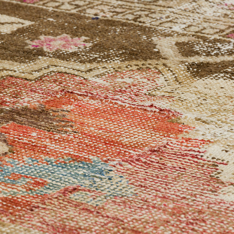 Vintage Turkish Hand-Knotted Rug - 4' 1" x 6' 4" (49" x 76") - K0089873