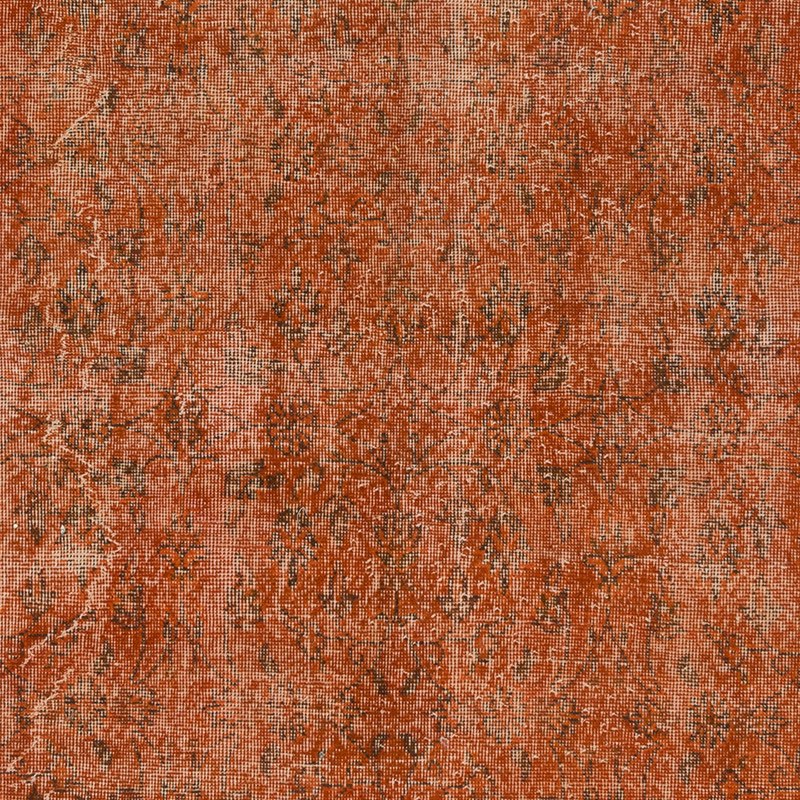 Over-dyed Vintage Hand-Knotted Turkish Rug - 5'  x 8'  (60" x 96") - K0089875