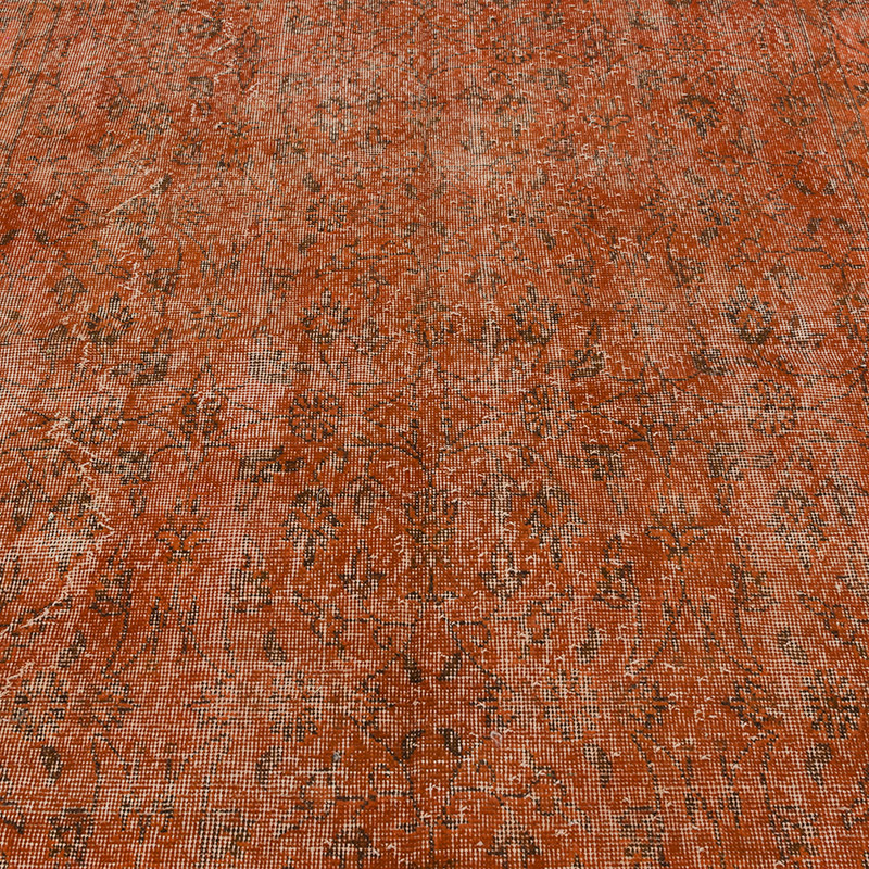 Over-dyed Vintage Hand-Knotted Turkish Rug - 5'  x 8'  (60" x 96") - K0089875