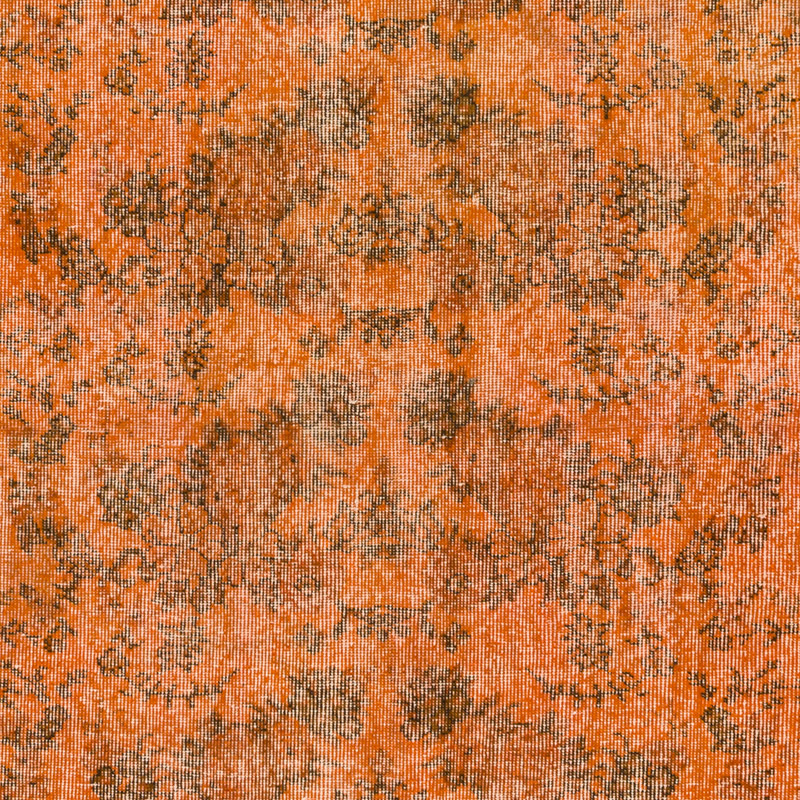 Over-dyed Vintage Hand-Knotted Turkish Rug - 5'  x 7' 11" (60" x 95") - K0089876