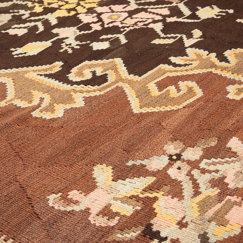 Vintage Bardiz Kilim Rug - 5' 7" x 11' 7" (67" x 139") - K0089883