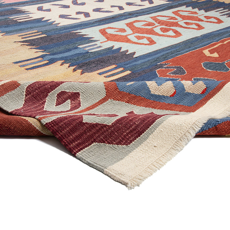 Nueva Alfombra Turca Kilim - 256 cm x 372 cm - K0089889