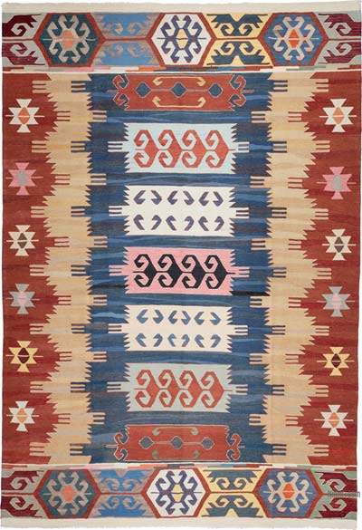 Yeni Kök Boya El Dokuma Kilim - 256 cm x 372 cm