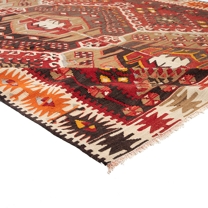 Alfombra Kayseri Kilim Vintage - 165 cm x 370 cm - K0089891