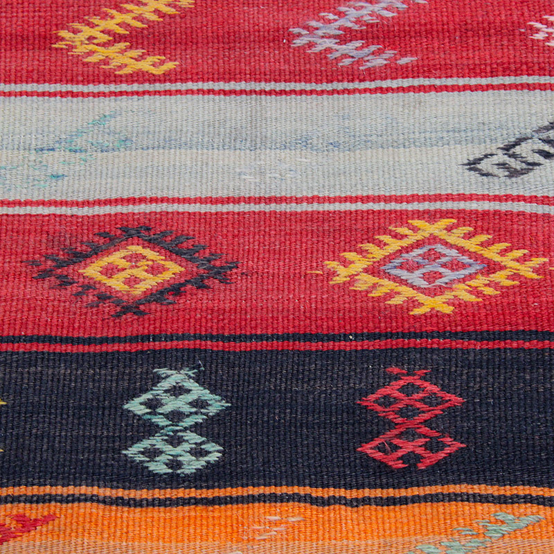 Corredor Vintage Anatolian Kilim - 73 cm x 255 cm - K0089909