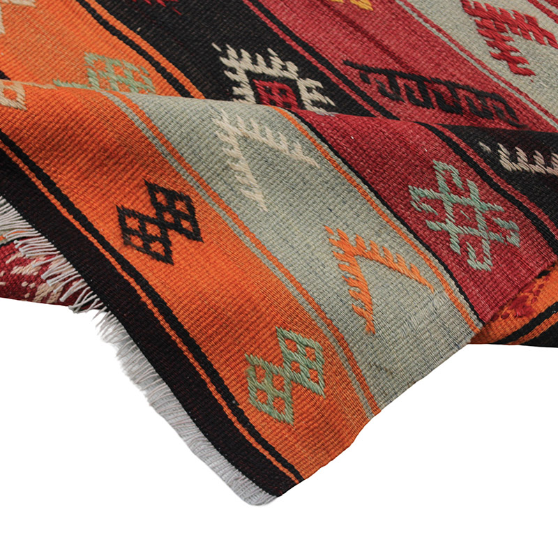 Corredor Vintage Anatolian Kilim - 73 cm x 255 cm - K0089909