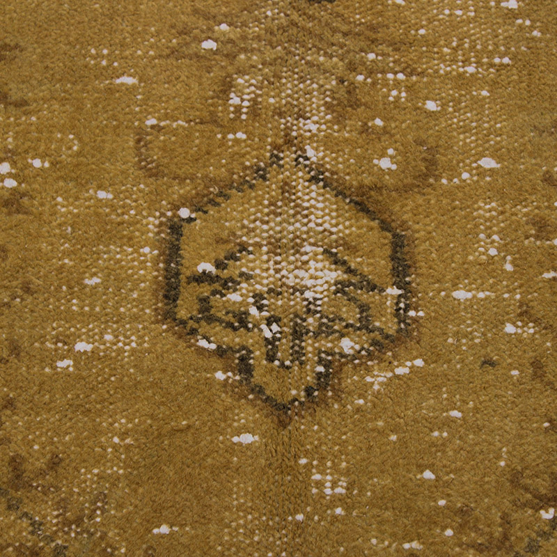 Over-dyed Vintage Hand-Knotted Turkish Rug - 5' 1" x 8' 6" (61" x 102") - K0089914