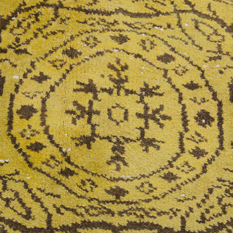 Boyalı El Dokuma Vintage Halı - 169 cm x 267 cm - K0089915